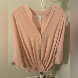 London Times Woman Rose blouse NWT size 1X